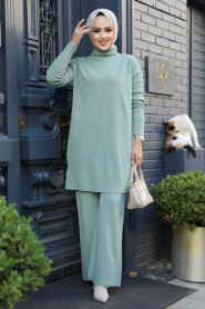  Mint High Quality Knitwear Dual Suit 3413MINT - 1