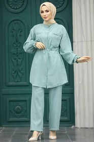  Mint Hijab Dual Suit 5899MINT - 2