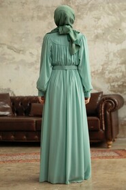  Mint Hijab For Women Dress 33284MINT - 2