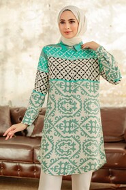  Mint Hijab Tunic 11614MINT - 1