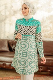  Mint Hijab Tunic 11614MINT - 2