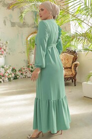  Mint Modest Long Dress 659MINT - 4