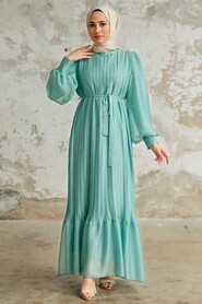  Mint Muslim Dress 3747MINT - 2