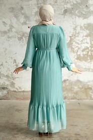  Mint Muslim Dress 3747MINT - 3