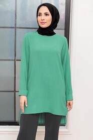  Mint Plus Size Tunic 2146MINT - NEVA STYLE