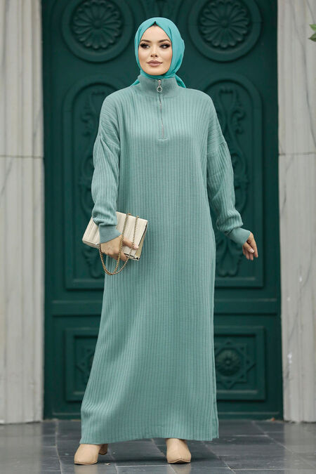  Mint Women Knitwear Dress 34310MINT - NEVA STYLE