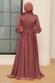 Modern Brown Muslim Fashion Evening Dress 21910KH - 5
