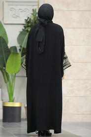  Modest Beige Abaya Dress 10121BEJ - 3