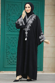  Modest Beige Abaya Dress 10121E - 2