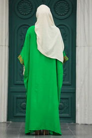  Modest Green Abaya Dress 41019Y - 2