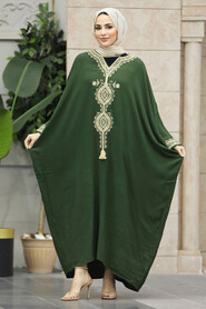  Modest Khaki Abaya Dress 41141HK - 2