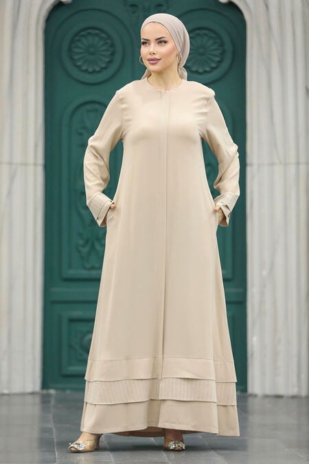  Modest Stone Abaya 20132TAS - NEVA STYLE
