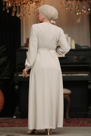 Neva Style - Modest Stone Maxi Dress 30002TAS - 5