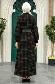  Mustard Modest Dress 1781HR - 2