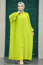  Mustard Modest Dress 1905HR - 1