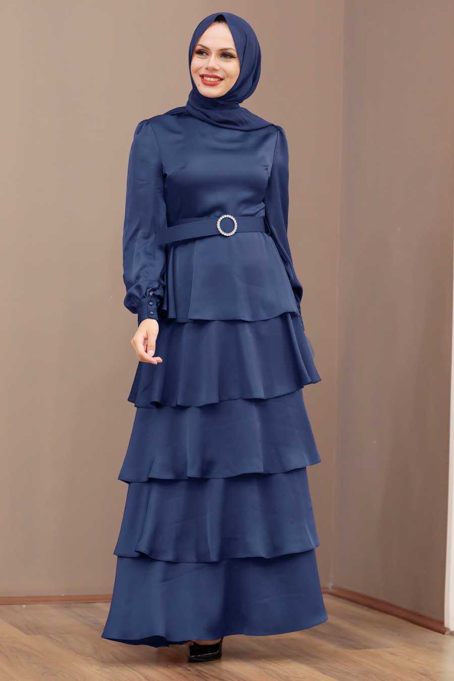 formal evening dresses with jackets Andrea & Leo MA104 Long A Line Removable Jacket Formal Prom Dress