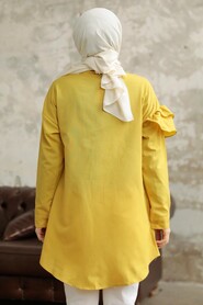  Oil Green Modest Tunic 11191YY - 3