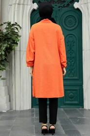  Orange Plus Size Tunic 24511T - 3