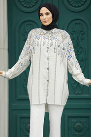  Patterned High Quality Tunic 32543DSN - 2