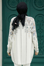  Patterned High Quality Tunic 32543DSN - 3