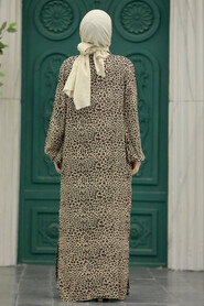  Patterned Hijab For Women Dual Suit 50042DSN12 - 3