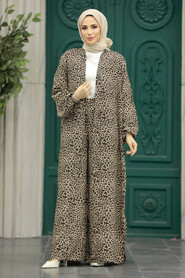  Patterned Hijab For Women Dual Suit 50042DSN12 - 2
