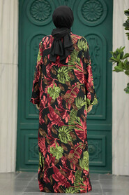  Patterned Hijab For Women Dual Suit 50042DSN3 - 3