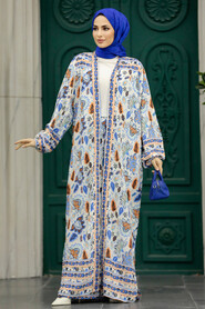  Patterned Hijab For Women Dual Suit 50042DSN5 - 2