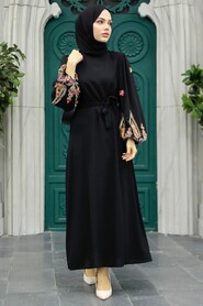  Patterned Modest Dress 12153DSN - 2