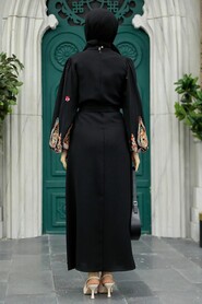 Patterned Modest Dress 12153DSN - 3