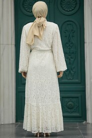  Patterned Modest Dress 1346DSN6 - 3