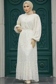  Patterned Modest Dress 1346DSN6 - 2
