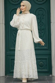  Patterned Modest Dress 1346DSN6 - 1