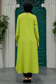  Peanut Green Muslim Tunic 2450FY - 3