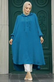  Petrol Blue High Quality Tunic 20532PM 