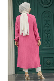  Pink Muslim Tunic 4441P - 3