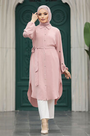  Pink Plus Size Tunic 21095P - 2