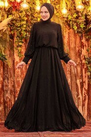  Plus Size Gold Islamic Evening Dress 54030GOLD - 2