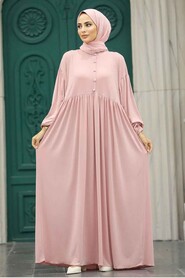  Powder Pink High Quality Dress 5922PD - 3