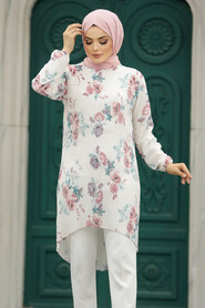  Powder PinkModest Tunic 91236PD - 1