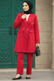  Red Modest Dual Suit 5851K - 1