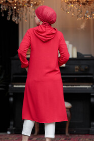  Red Women Coat 539K - 3