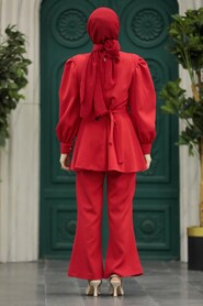  Red Women Dual Suit 5891K - 3