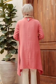  Salmon Pink Women Tunic 14950SMN - 2