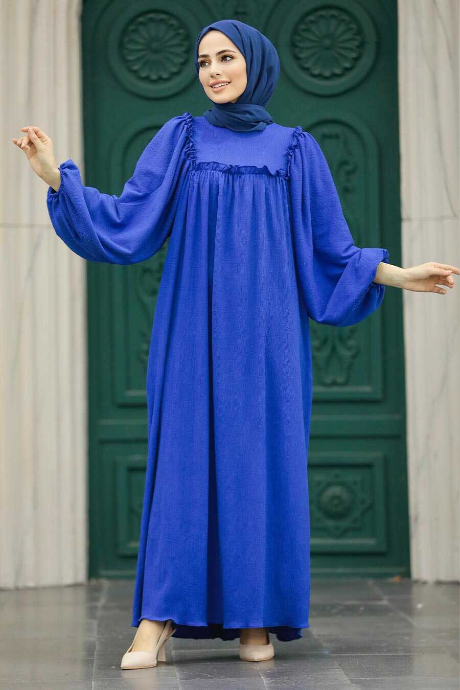 Fesyen American Crepe Ladies Printed Long Dress Jubah Kaftan Muslim Wear  Burka Style at Rs 335 in Surat
