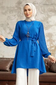  Sax Blue Women Tunic 41221SX - 1