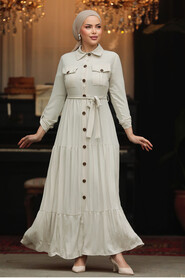  Stone Long Sleeve Dress 40971TAS - 2