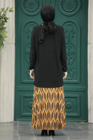  Sunuff Colored Hijab Turkish Dual Suit 41632TB - 3