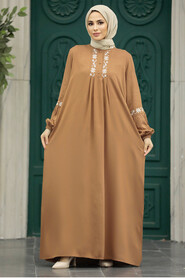  Sunuff Colored Long Dress 89571TB - 1