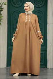  Sunuff Colored Long Dress 89571TB - 2